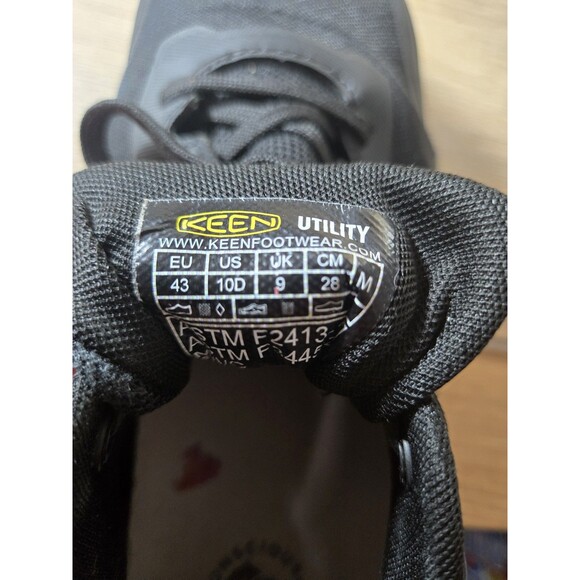 Keen Utility Composite/Carbon Toe Work Shoe Mens 10D F2413-18 KonnectFit